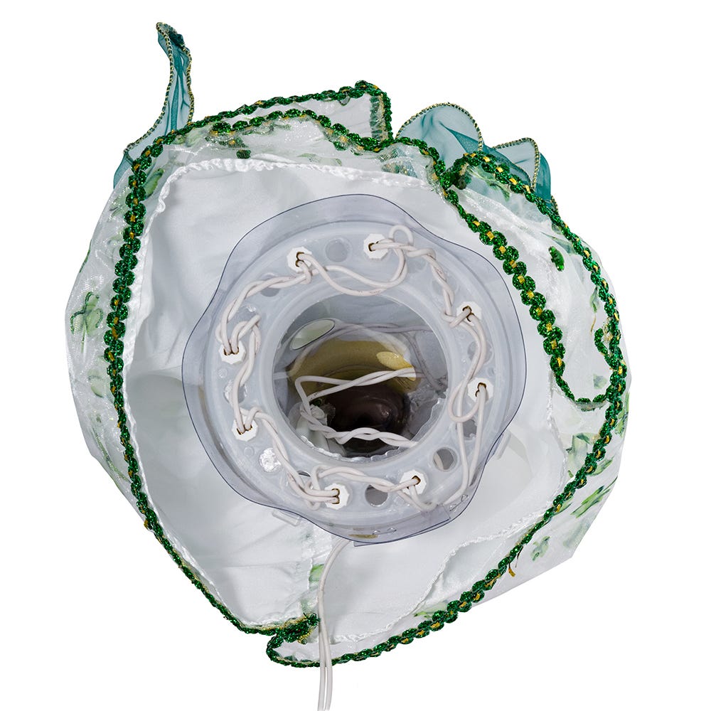 Kurt Adler UL 10-Light 12-Inch Irish Angel Treetop